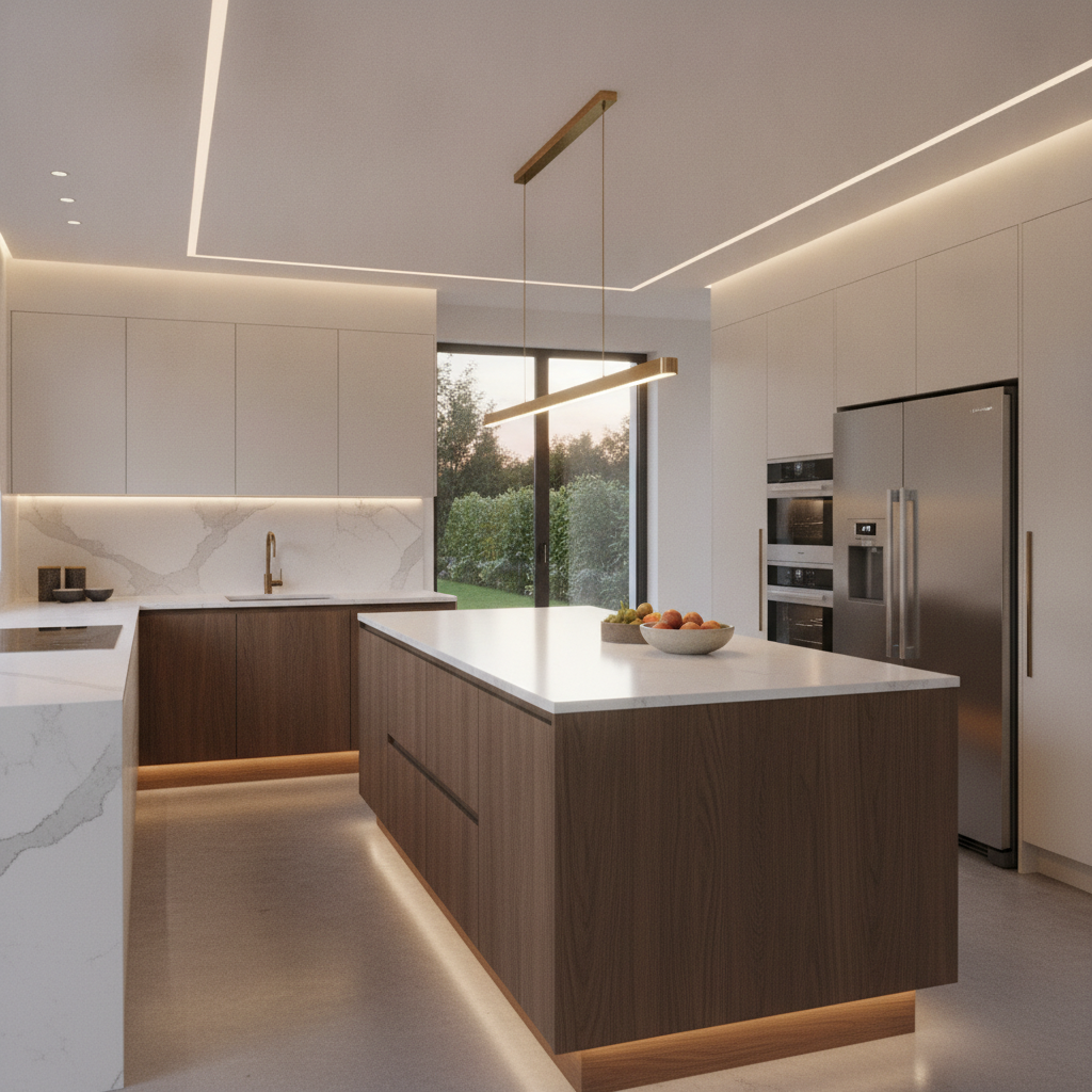 Luxury modern kitchen renovation